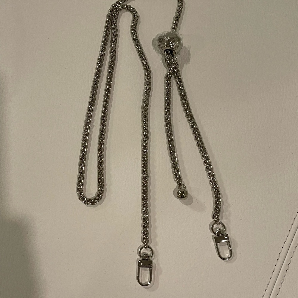 Adjustable Silver Chain Strap - image 4